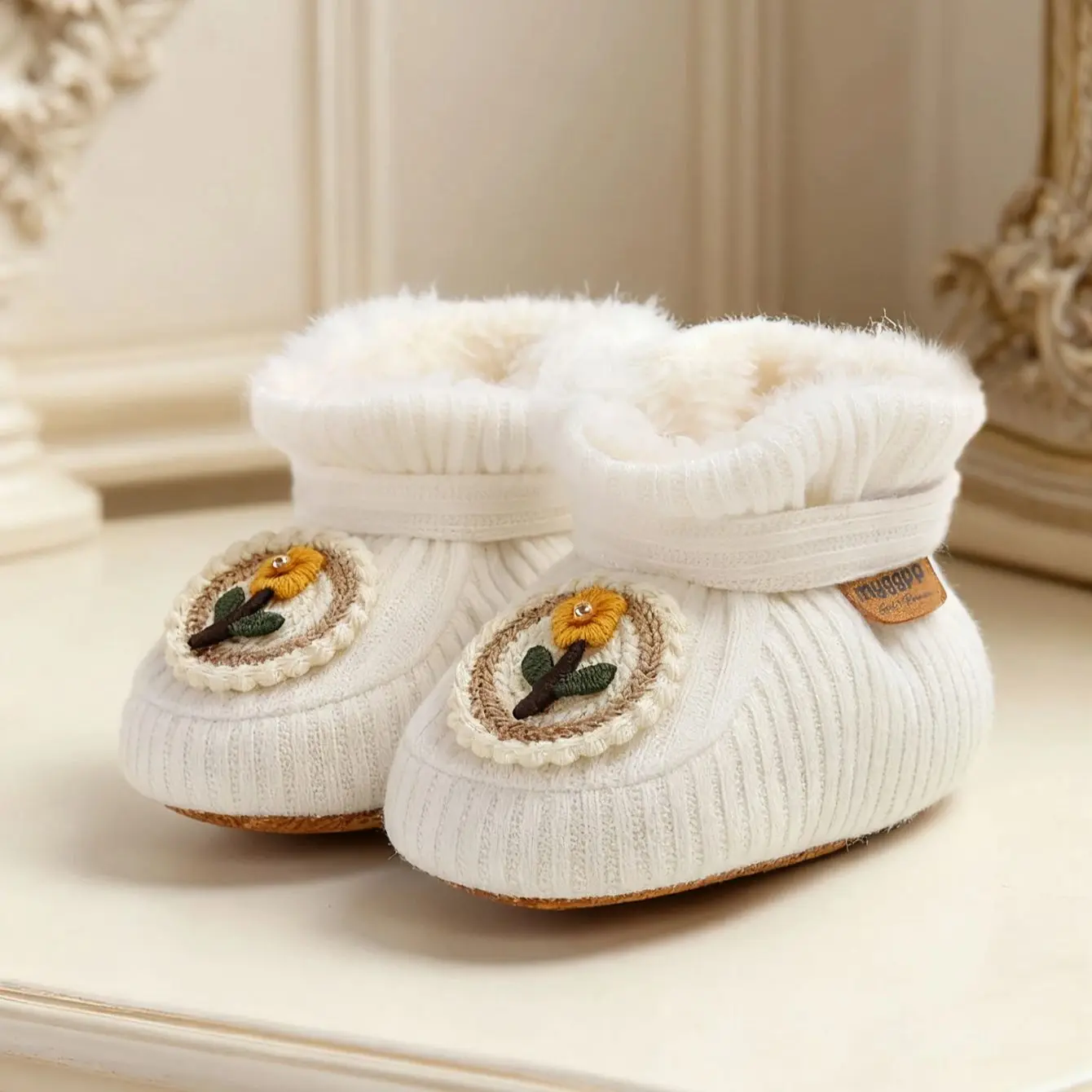 

Детские прогулочные сапоги, женская обувь для новорожденных, удобные и теплые сапоги, подходящие для зимней домашней обуви для маленьких детей