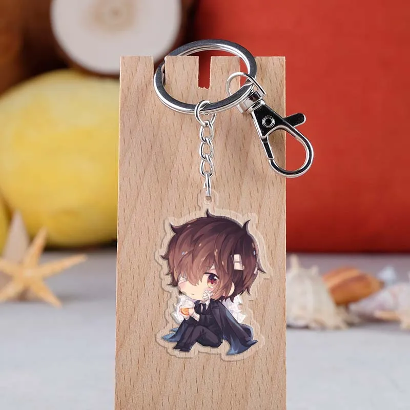 Nakajima Atsushi osamu Kunikida Yukichi  llavero Keyrings брелок на сумку  portachiavi personalizzato