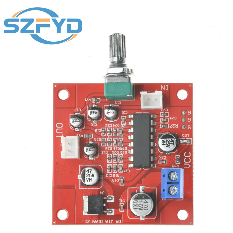 Módulo reverb PT2399 para efectos de audio sin preamplificador - imagen 4