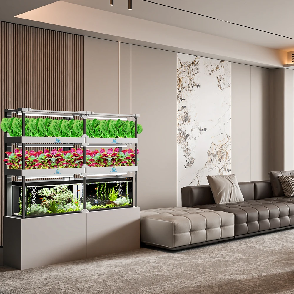 Smart Hydroponic Growing System With IoT App Controlled Automated Hydroponic Farming System