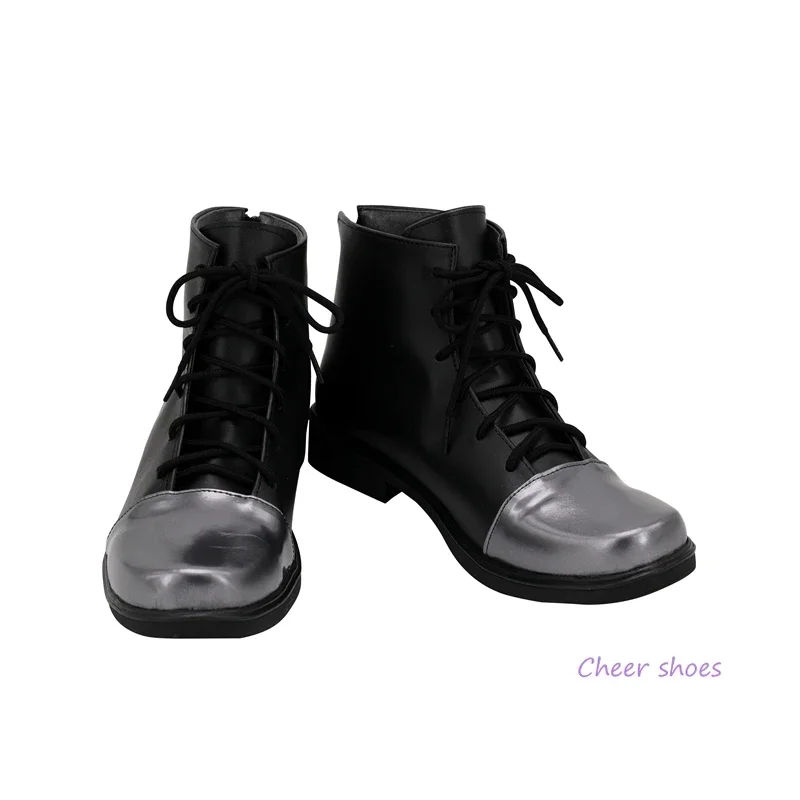 Anime Noir Corne Arknights Cosplay Shoes Comic Halloween Carnival Cosplay Costume Prop Men Boots Cos