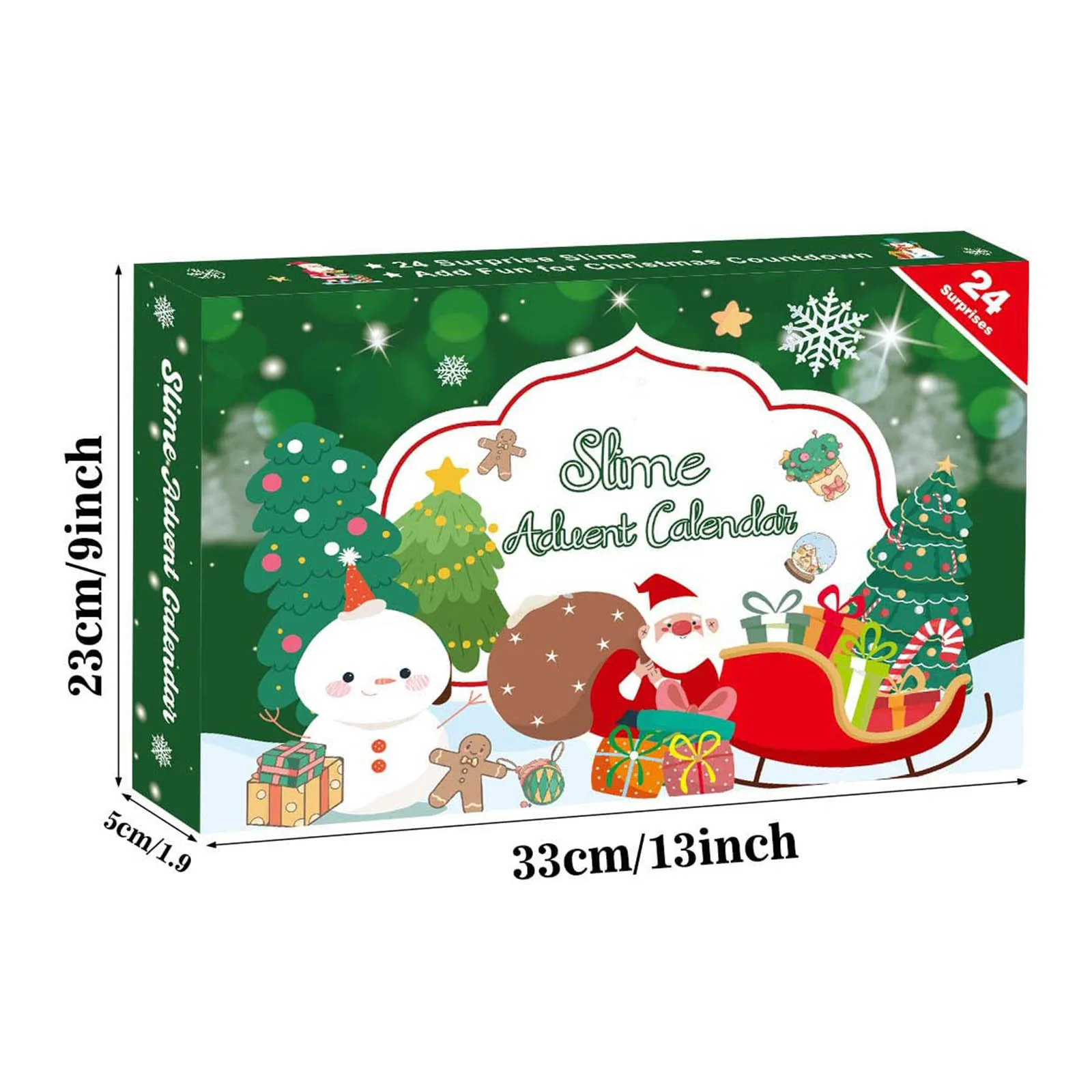 Countdown Clocks Christmas Countdown Calendar Surprise With DIY Mud Set Fun Gifts For Children Toys For Digital Timer Classroom