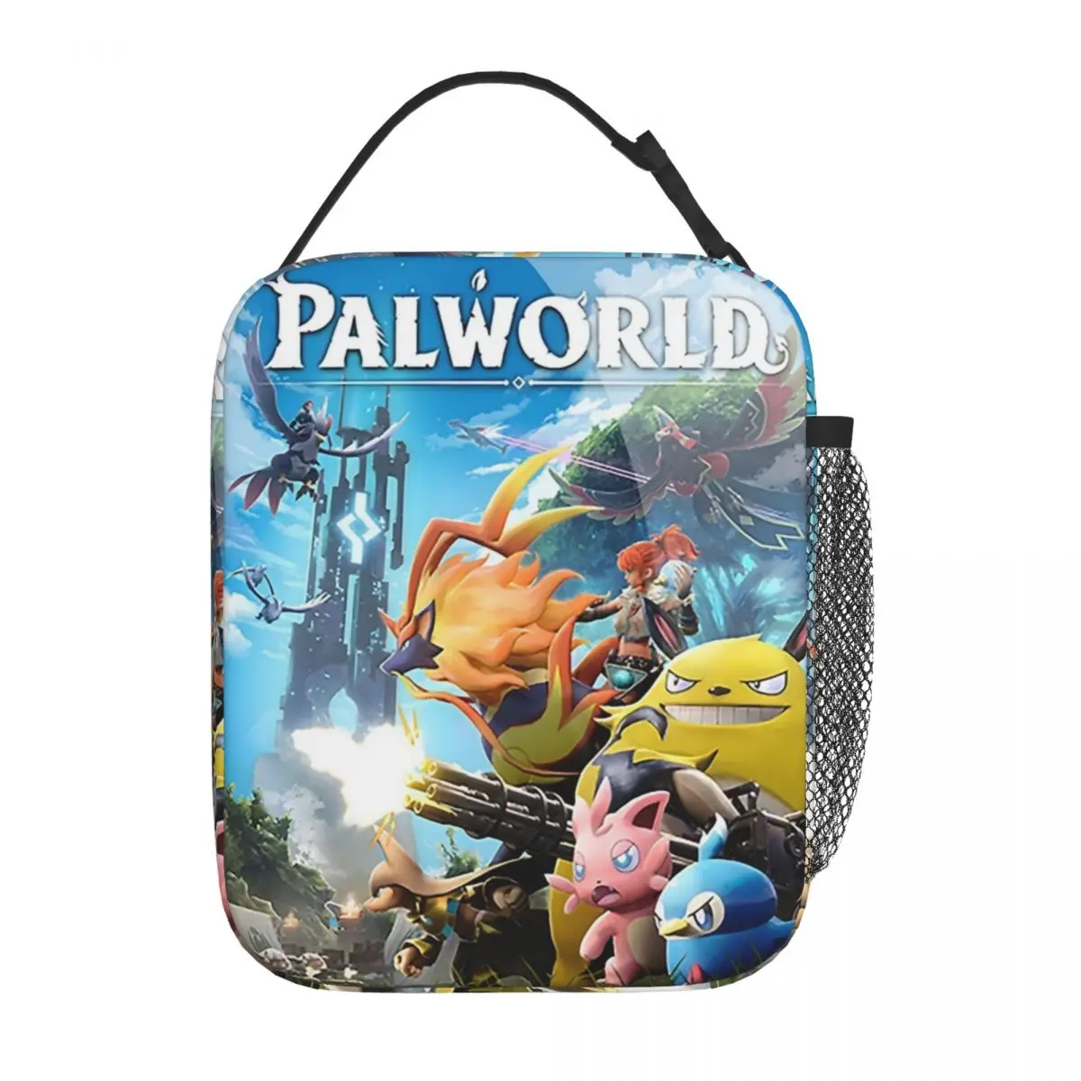 

Palworld Game Characters Insulated Lunch Bags Cremis Pals Food Bag Portable Thermal Cooler Bento Box For Picnic