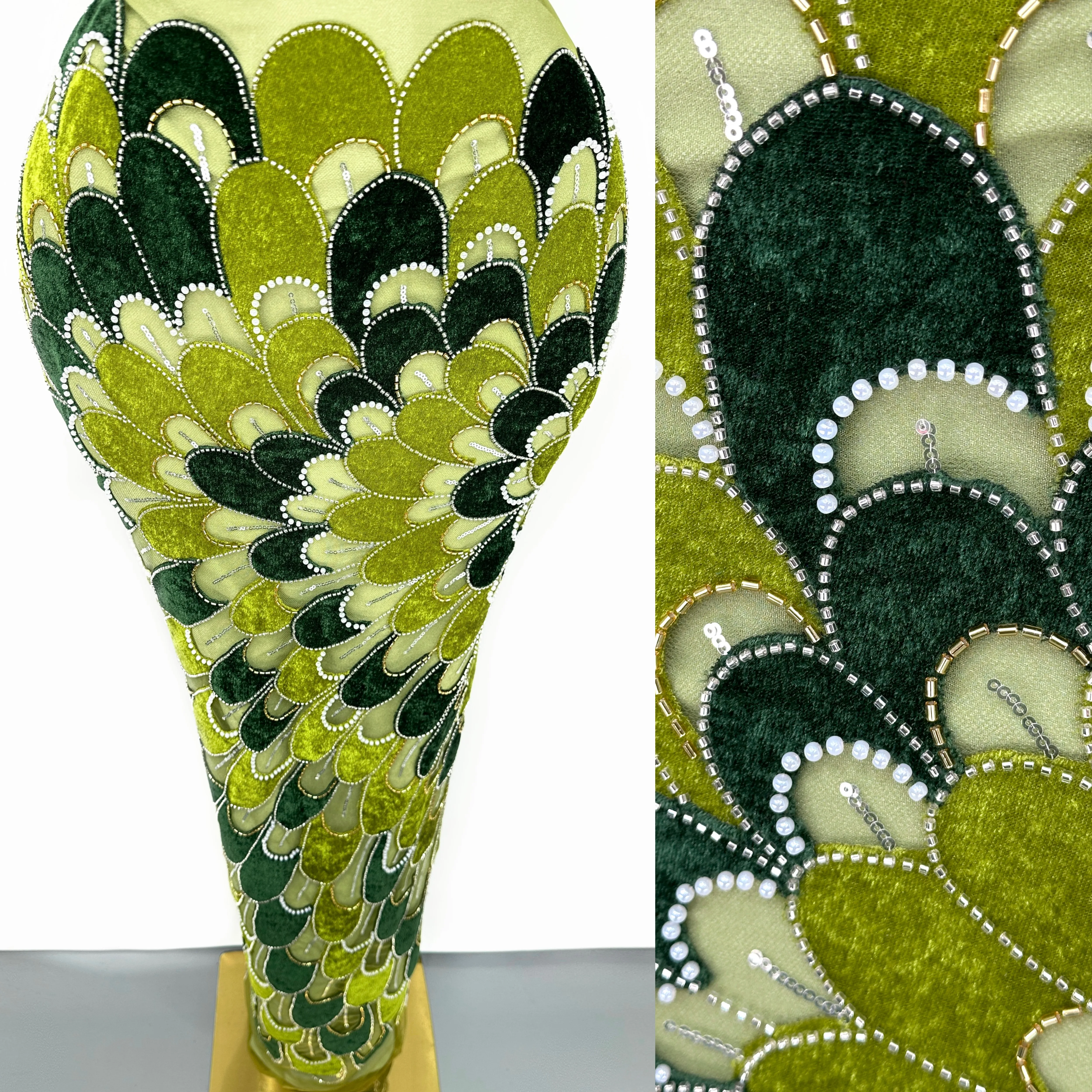 

5 ярдов ткани для праздничных платьев разных цветов, вышитая свадебная ткань, африканская ткань для свадебных и праздничных нарядов, тюль с бисером, кружевная ткань с бисером