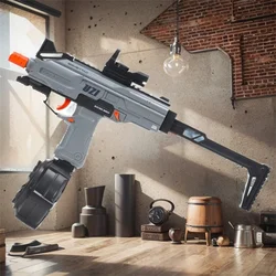 Electric Continuous Launcher Toys Gun Electric Shell Throwimg Soft Bullet Model Accurate range Shootgun Outdoor Battle Game Toys