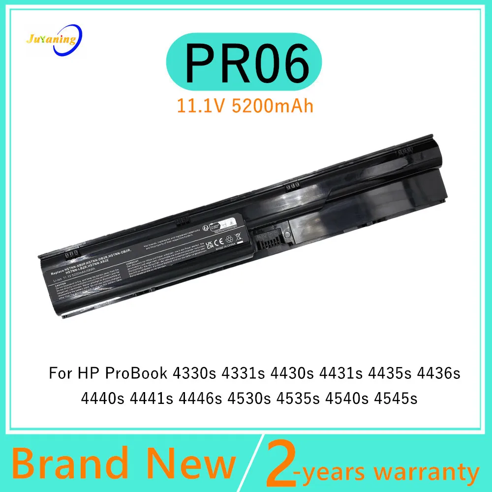 

Laptop battery for HP ProBook 4330s 4331s 4430s 4431s 4435s 4436s 4530s 4535s 4441s 4446S 4440S 4545s PR06