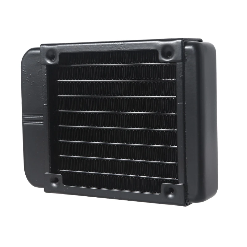 Water Cooling Computer Radiator 8 Pipe Aluminum Heat Exchanger Liquid Cooling Heat Sink for CPU PC Water Cool System