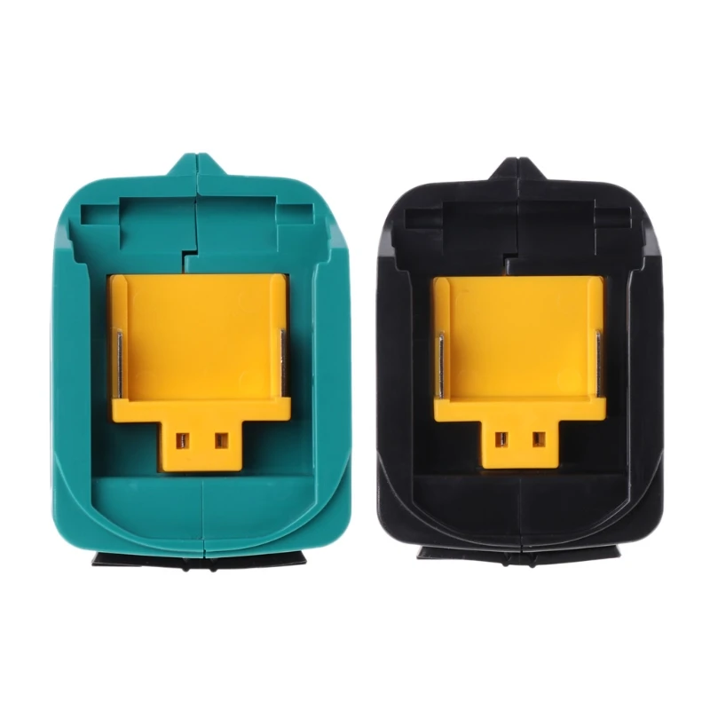 Li-ion Battery Adapter With USB Output Charger Connector For Makita Electric Power Tools 14.4-18V BL1815 BL1830 BL1430 Socket