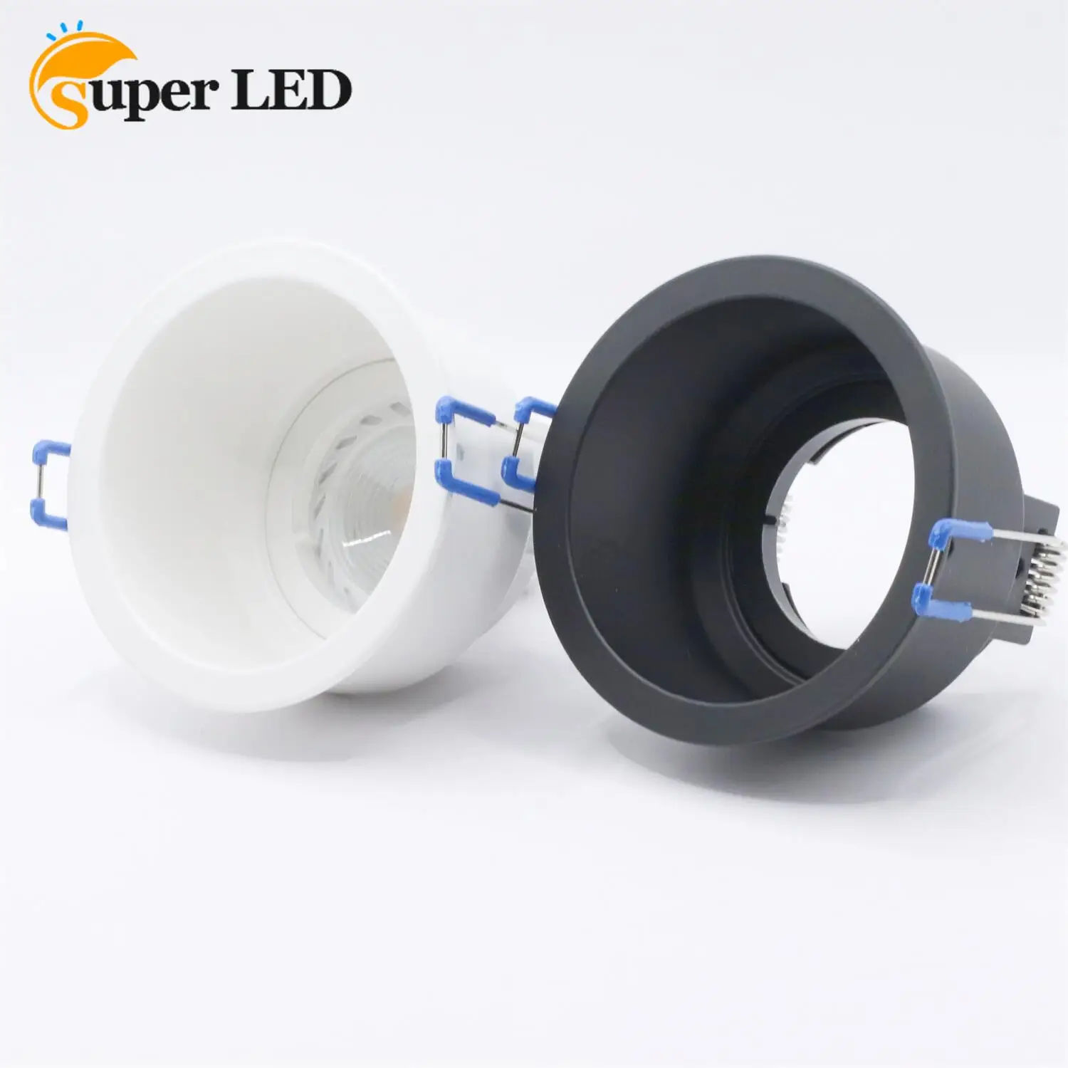 LED Eyeball Spotlight Recessed White Color Zinc Alloy Downlight Home Lighting Room Ceiling Lights Down Light Lamp Siling