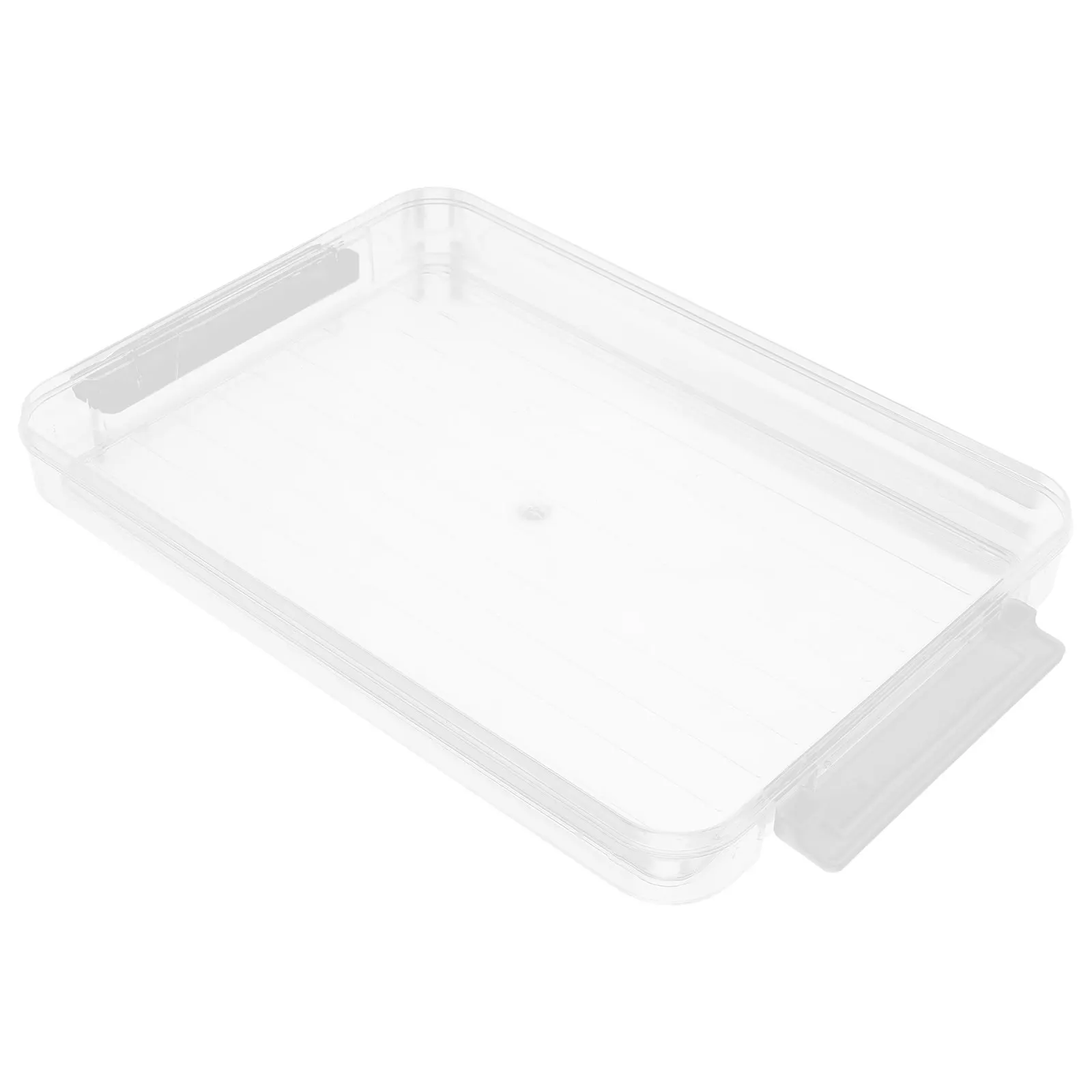 

Large Capacity Acrylic Transparent File Box for A4 Document Organizer Office School Use Document Storage Case Small File Box