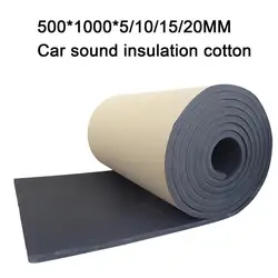 Sound Deadening Car Engine Acoustic Dampening Waterproof Fireproof Foam Pad Cotton Car insulator foam Shockproof Sound Mat