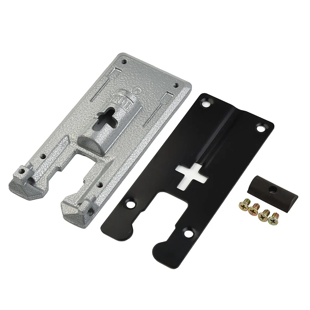 Jigsaw Floor Jig Saw Replace Saw Tool With Screws 4304 Accessoires Aluminum/Iron Base Plate Black+silver Machine Parts