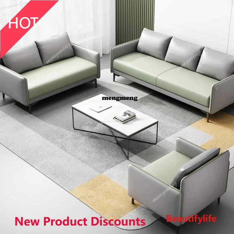

03A Backrest Comfortable Office Sofas Sleeping Convenience Light Luxury Office Sofas High Art Office Furniture Gado Mai Matasai