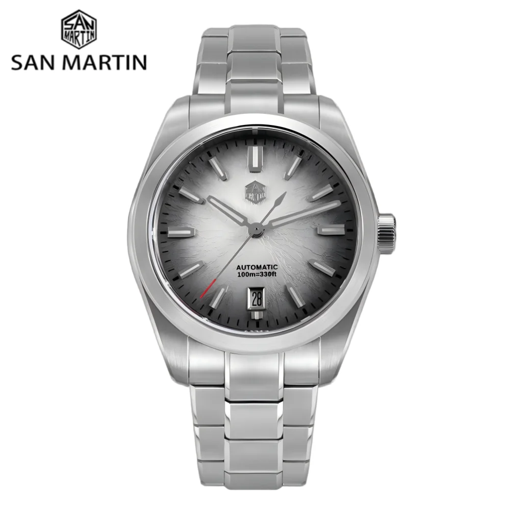 

San Martin Original GADA 36/39/42mm JianZhan Dial Men Watch Miyota 9015 Self-Wind BGW-X1 10Bar Sapphire Reloj SN0144GS/X/L-3/4
