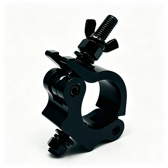 20Pcs Load200kg Aluminum Alloy Stage Lights Truss Clamp Clip Bracket Quick Release Hooks DJ Light Clamps Black Lamp Hanger