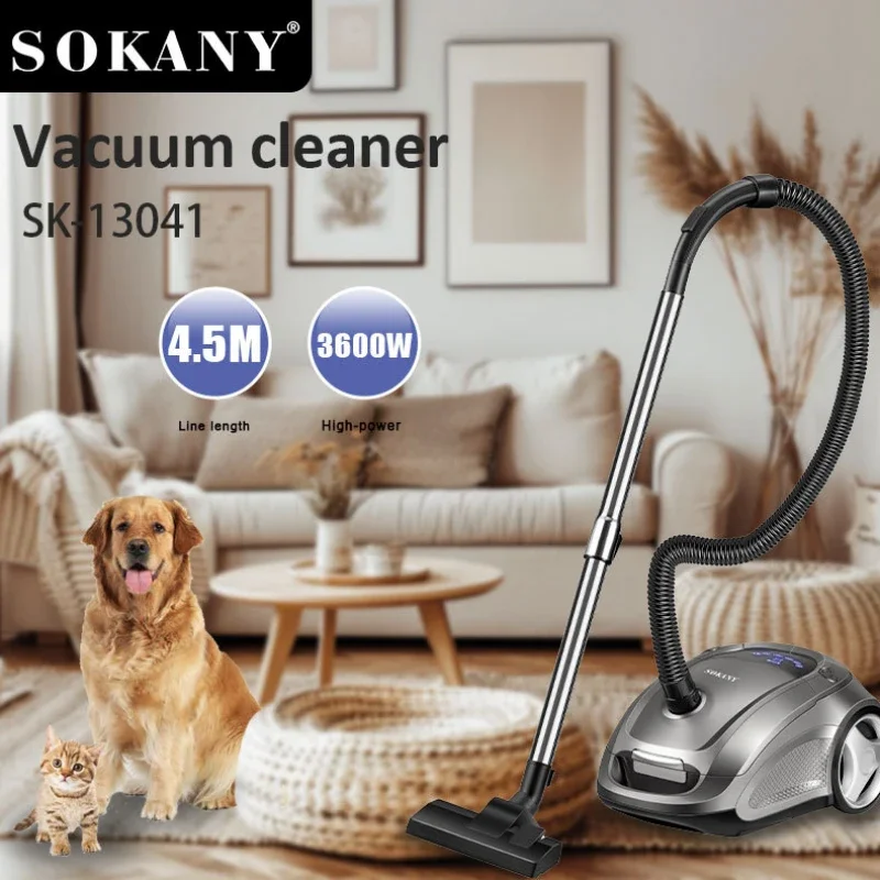 Houselin Lightweight Canister Vacuum Cleaner 3600 Watts