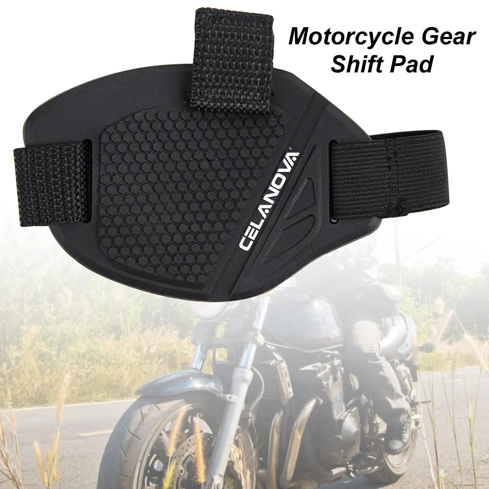 Motorcycle Shift Anti Slip Pad Rubber Boot Protective Cover Pad Shoe Cover Motorcycle Shoe Protection Adjustable Shifter