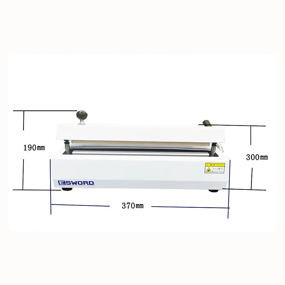 300MM 살균 백 씰링 기계 소독 백 씰링 기계 치과 비닐 백 포장 기계 AC220V 400W