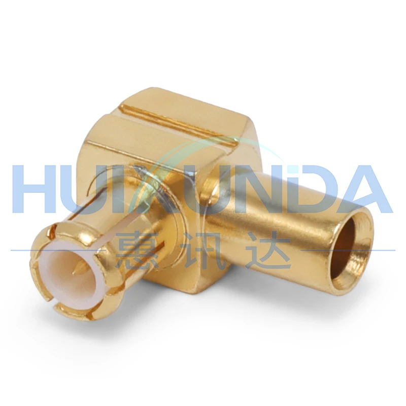 MCX-JWB2 MCX ذكر لحام الكوع RG405/670-086 شبه فولاذ شبه مرن-2 موصل كابل شبه فولاذي #3