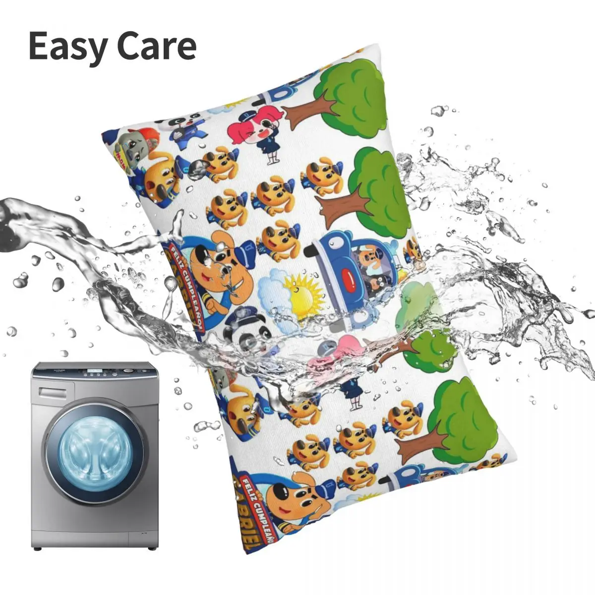 توبر دي شريف لابرادور مستطيل المخدة غطاء الوسادة ديكور غرفة نوم السرير المنزل الراحة رمي وسادة