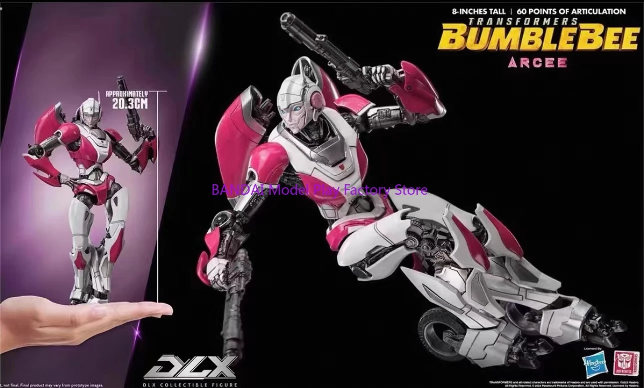In Stock Transformation Toys 3A ThreeZero DLX G1 ARCEE Bee Alloy High Quality Action figures Toy collection gifts view 4