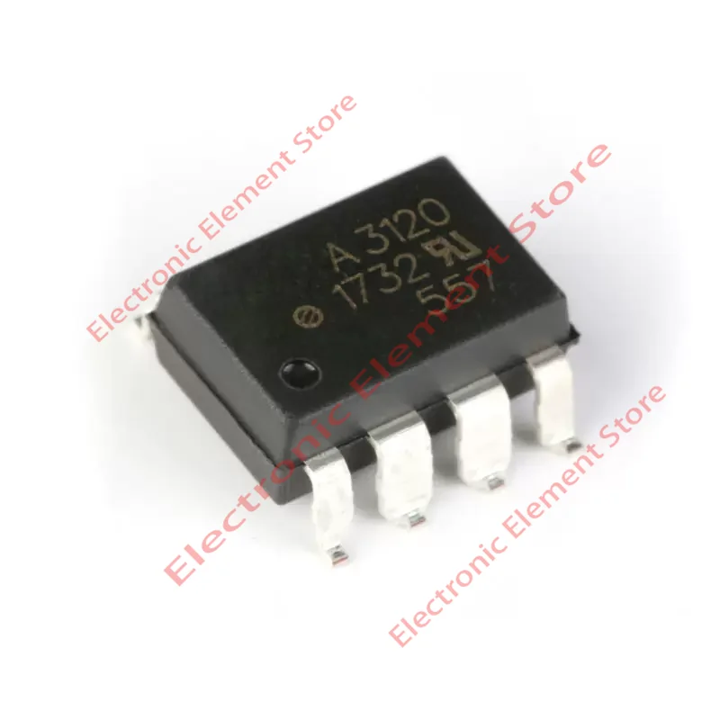 2PCS HCPL-3120-500E Optocoupler SOP8 A3120