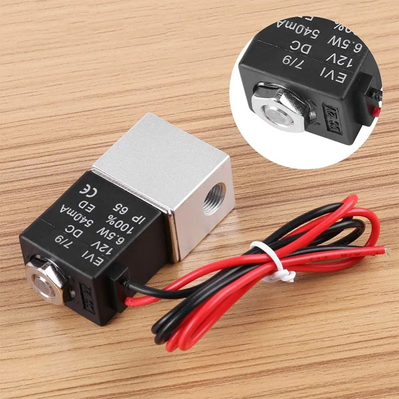 DC 12V/24V Solenoid Valve 1/8