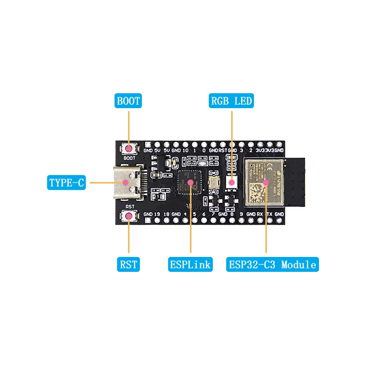 ESP32-C3 development board RISC-V Wi-Fi Bluetooth ESP32C3 core board