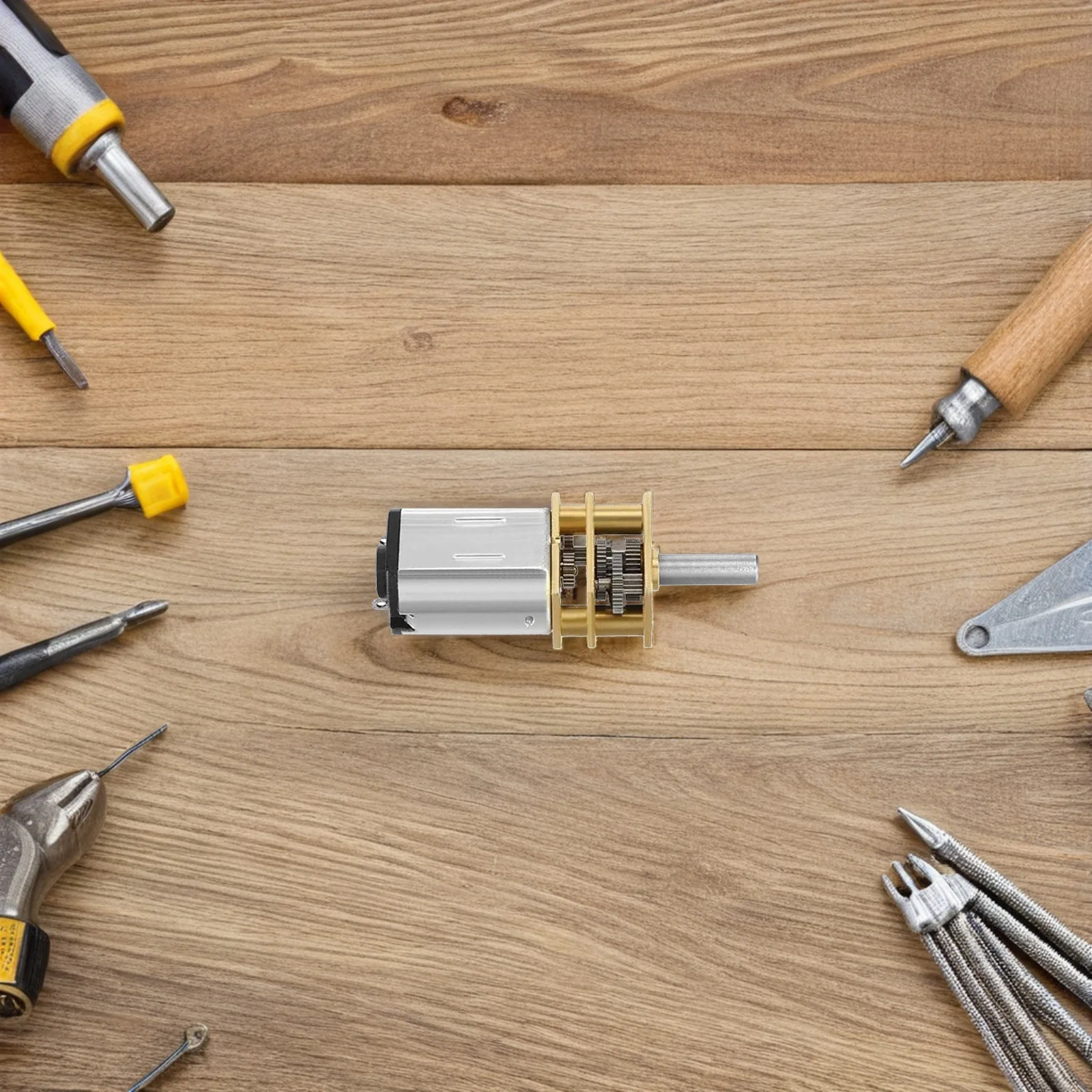 

2Pcs Metal Electric Gear Box Reduction Motor High Torque Stable Output Micro Motor DIY Rc Replacement Motors DIY Supply