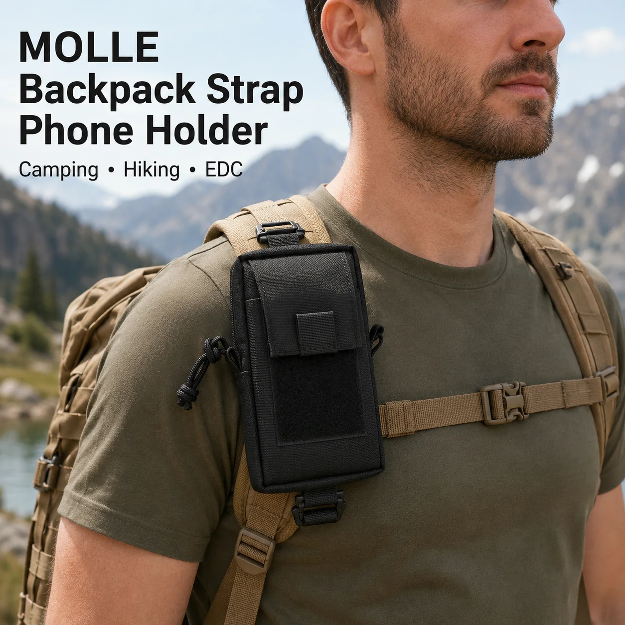 Edc Carry Backpack - Pokrowiec na telefon z tkaniny Oxford,