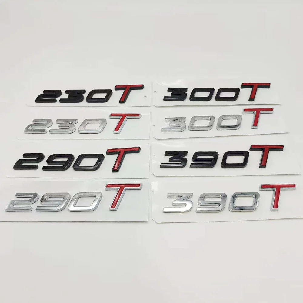 3D ABS Car Sticker Logo 230T 290T 300T 390T Emblem Rear Trunk Badge Decal For Chery TIGGO7 TIGGO8 ARRIZO8 OMODA Auto Accessories