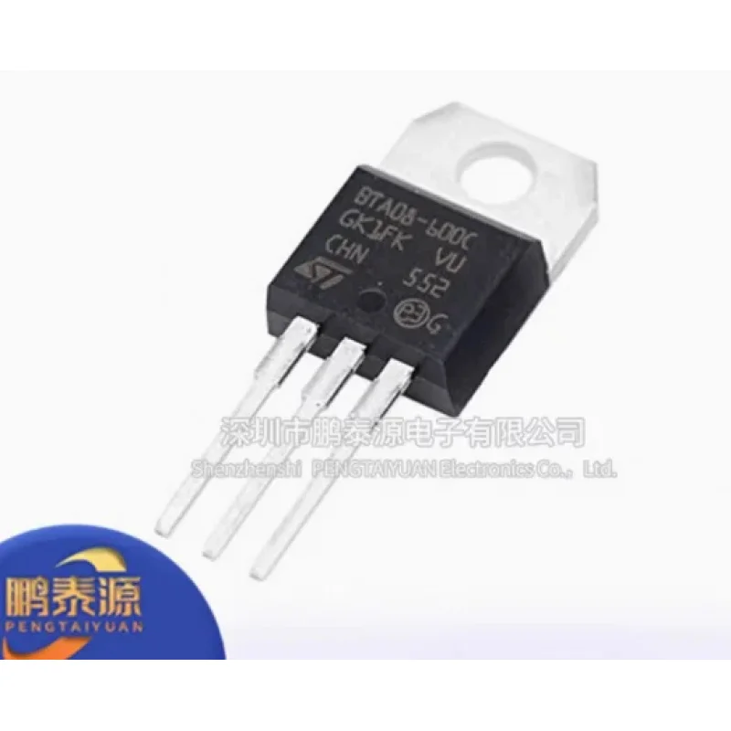 20PCS BTA08-600B BTA08-600C TO-220 100% New original  SMD