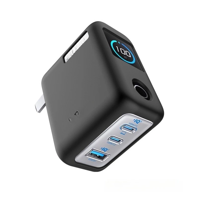 Silicone Protective Case ，For Anker 100W 3-Port Charger With Screen Display Shockproof Dustproof Anti-Scratch For Power Bank