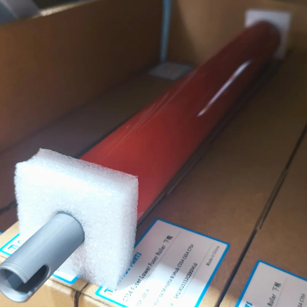 

1X A2X0R71011 A2XKR71033 Fuser Lower Pressure Roller for Konica Minolta C558 C658 C554 C654 C754