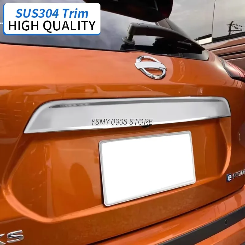 

1 PCS Car Tuning SUS304 Accessories Tailgate Handle Cover Trim for Nissan Kicks P15 2020