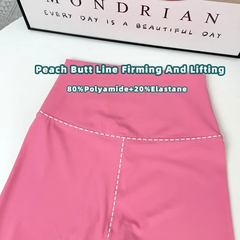 2 Piece Women Yoga Shorts Set Tracksuit Yoga Vest High Waist Shorts Quick-Drying Comfort Elastic Running Workout Sportswear image 6