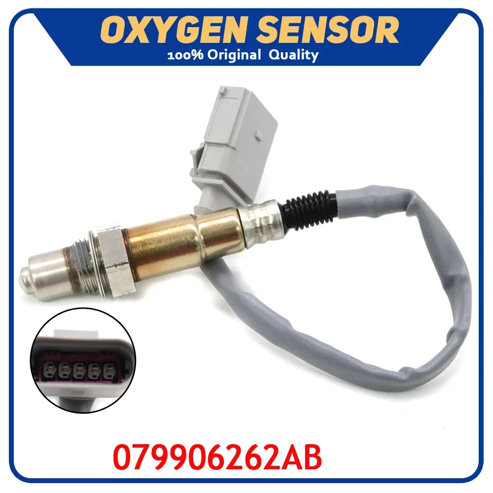 Car 5-Wires Air Fuel Ratio Lambda O2 Oxygen Sensor 079906262AB For Audi A4 A6 2.0L A3 A5 Q5 TT For Volkswagen Passat Upstream