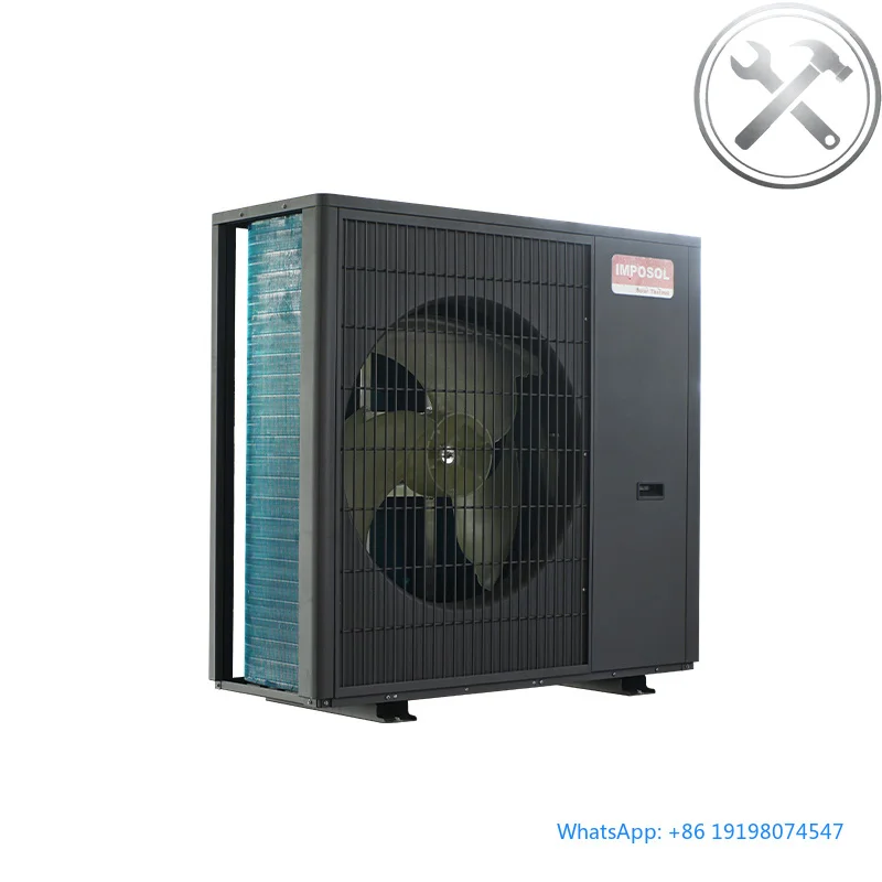 Full DC Inverter EVI Heat Pump Automatic Swimming Pool Spa Heating Cooling Hot Water Titanium Heat Exchanger Unit
