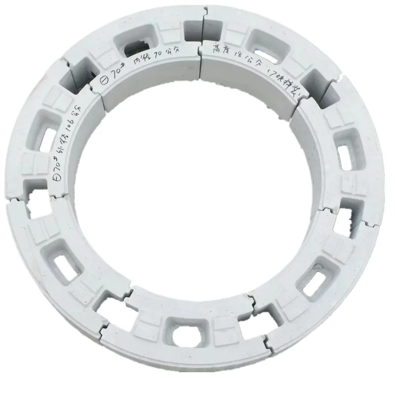 Circular Manhole Block Mould Wall Mould Cement Hollow Brick Inspection Well Concrete Precast Plastic Mould