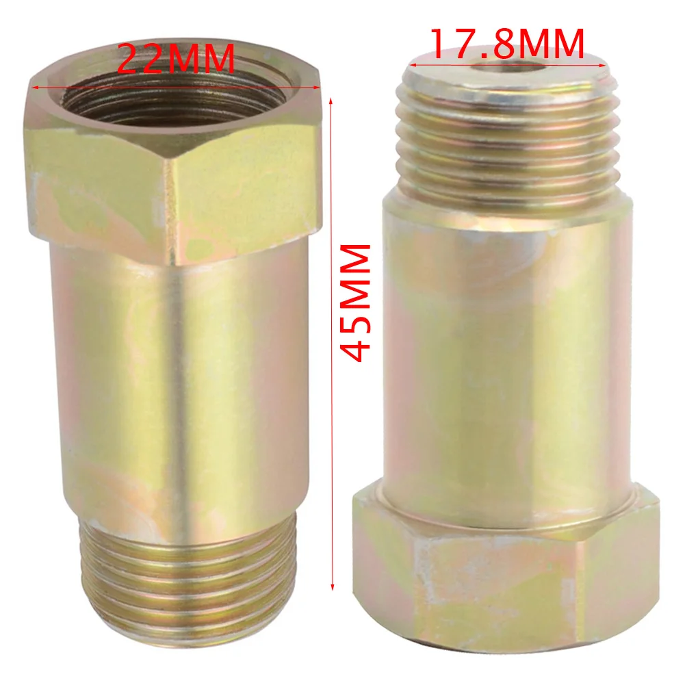 New M18x1.5 O2 Oxygen Sensor Bung Test Pipe Extension Extender Oxygen Sensor Adapter Universal Car Accessories