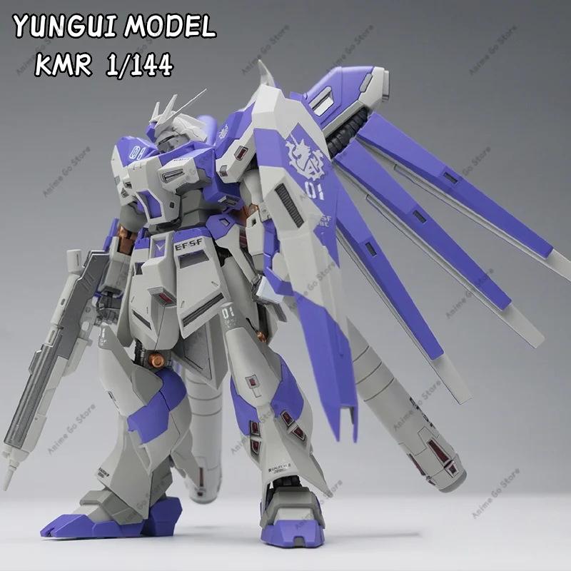 

In Stock YUNGUI KMR 1/144 RX-93- 2 Alloy Skeleton Assembly Model Kits Action Figure Restoration Edition Robot Plastic Model Gift