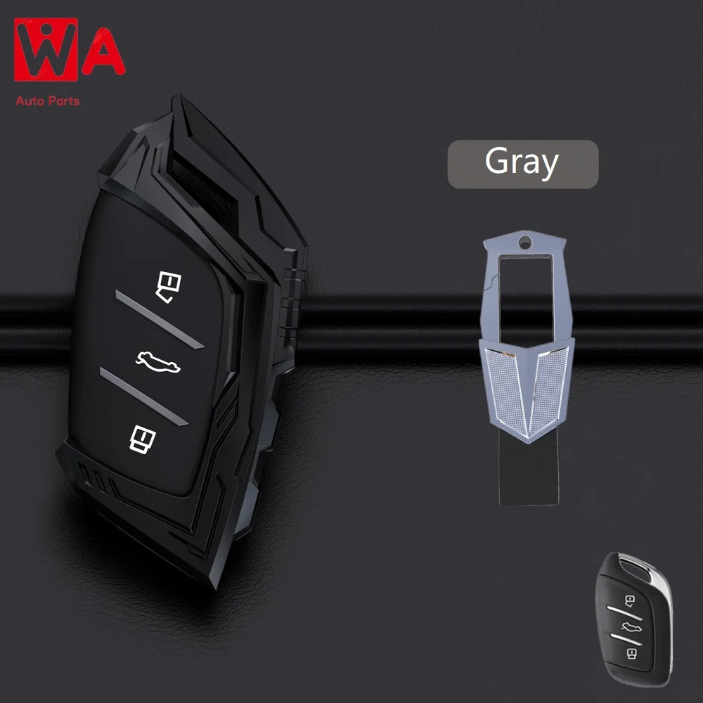 

Zinc Alloy Car Remote Key Case Key Cove For MG MG6 ZS HS EV EZS EHS Mg3 Gs Mg7 GT 2015 2016 2017 2018 2019 2020 Auto Accessories