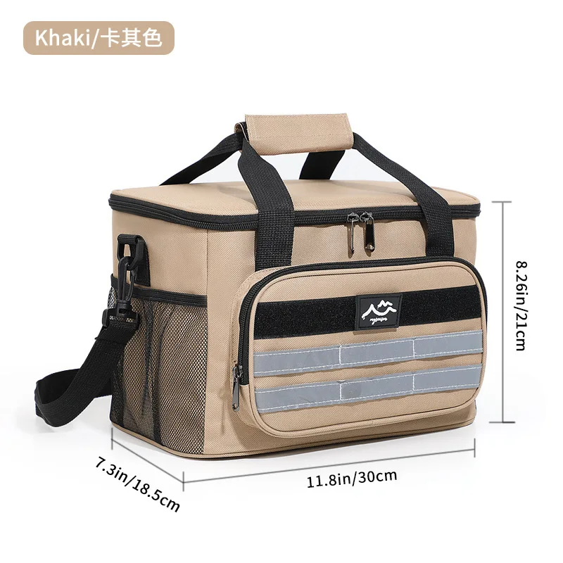 

Hot Selling Lunch Bag Camping Picnic Travel Insulated Box Fresh Ice Bag Portable Outdoor Insulated
