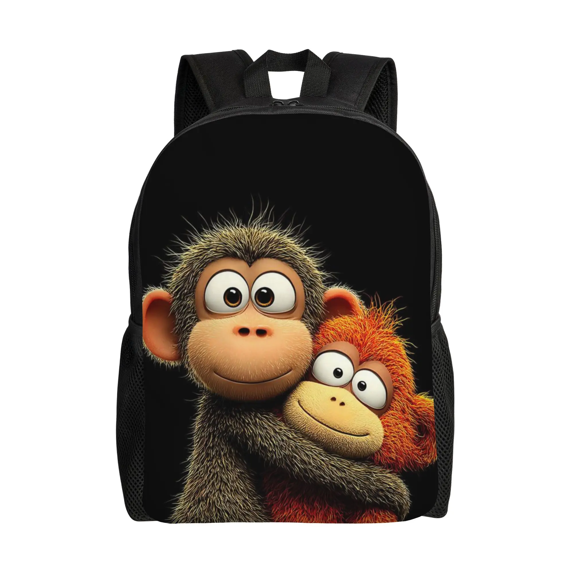 

1Piece Backpack Punch Monkey Cute Monkey New School Year Schoolbag Journey Back To School Gift New Term Starts