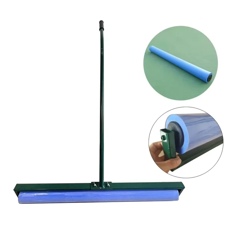 Aluminum Whole Roller Squeegee Golf Water Absorber Durable Waterproof for Court Water Pusher Extractor Cleaner Suction Broom