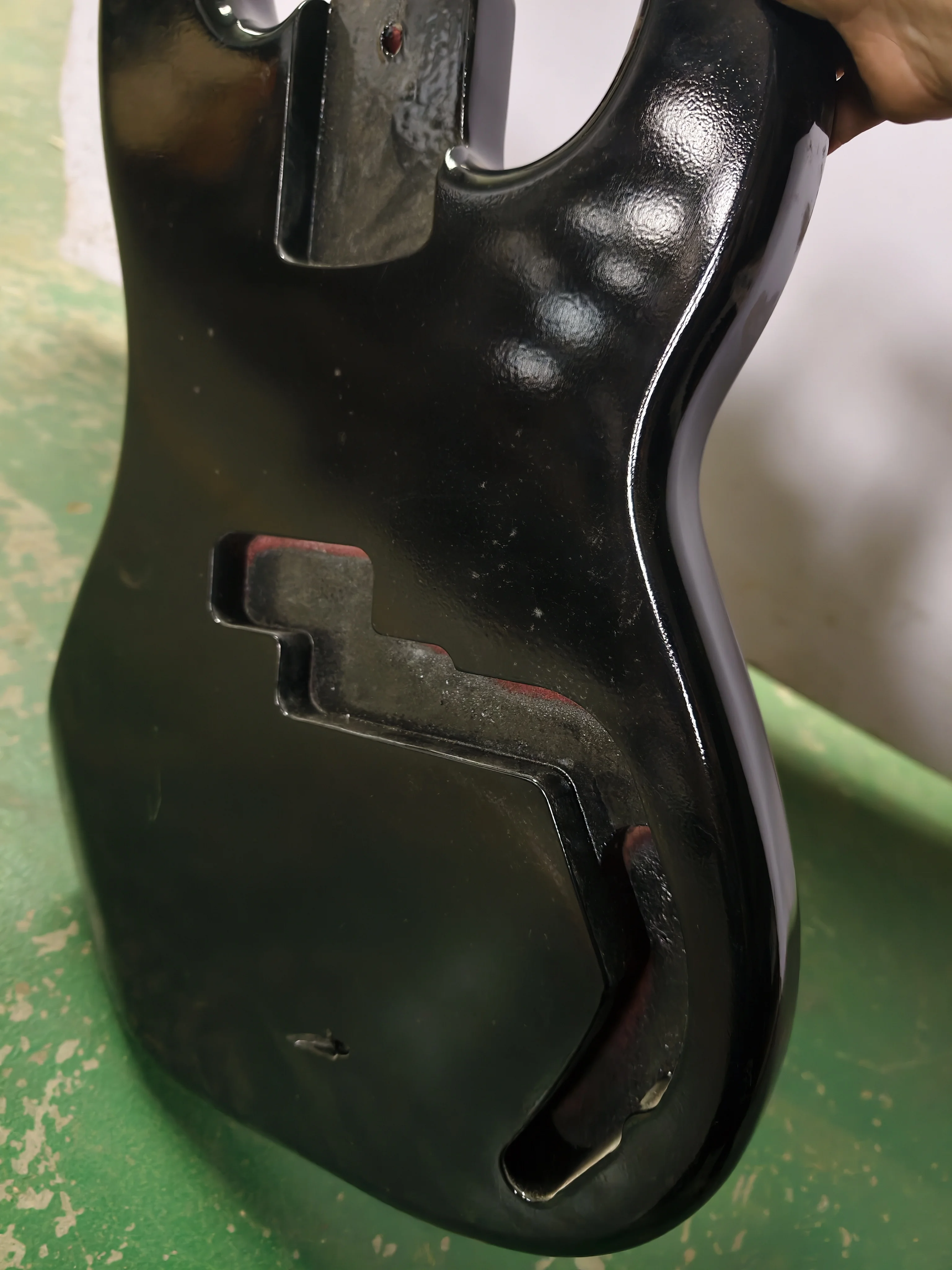 Electric Guitar Body for Guitarists with Minor Defects Customizable Irregular Shape Unique Inventory Item