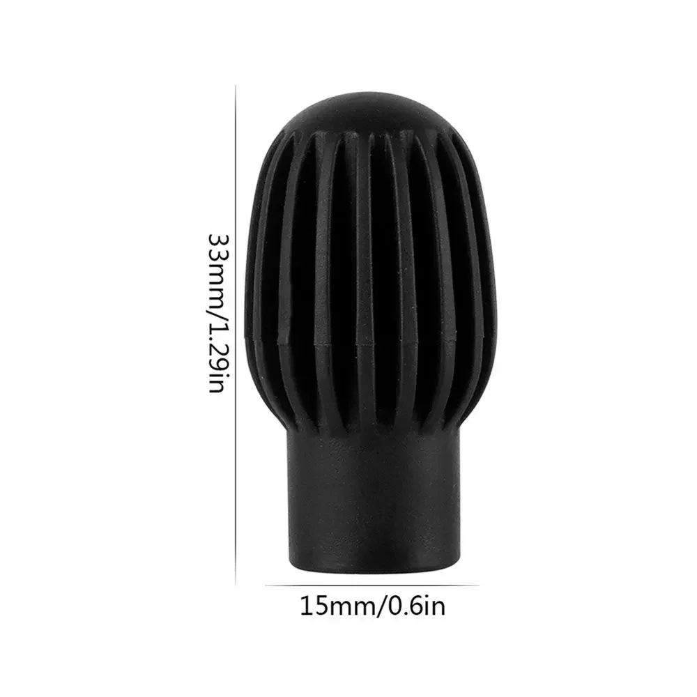 2PCS/4PCS Drum Mute Silicone Sleeve - Noise Reduction Tips for Drumsticks, Anti-Slip Rubber Head Cover with Easy Install