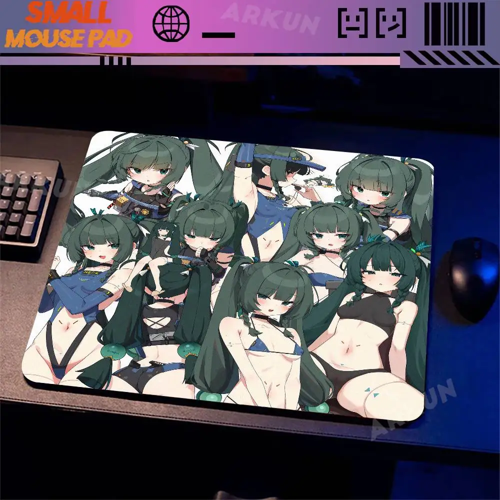 

Cute HOT Girl Qingyi Poplar Zenless Zone Zero Gameing Mousepad Small mouse pad desktop computer Game Pad office keyboard
