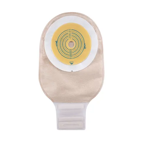 20 sztuk jednoczęściowych worków kolostomijnych z obręczą i wyglądem Worki stomijne dla pacjentów z stomią