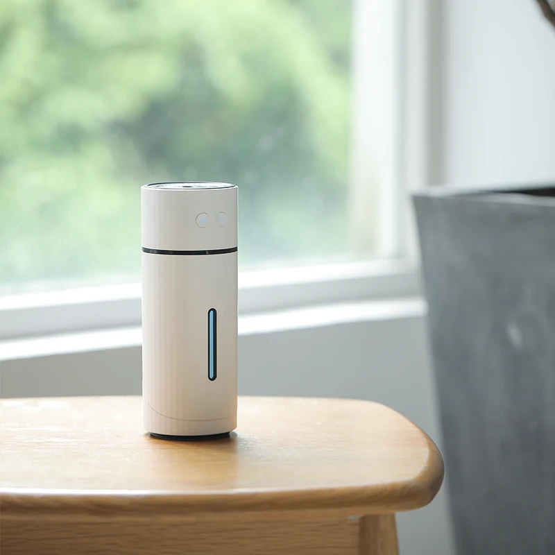 260ML Wireless Air Humidifier USB Aromatherapy Diffuser 1000mAh Rechargeable Battery Ultrasonic Cool Mist Maker Quiet Fogger